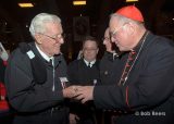 2013 Lourdes Pilgrimage - SUNDAY Cardinal Dolan Presents Malades Medals Pius X (59/71)
